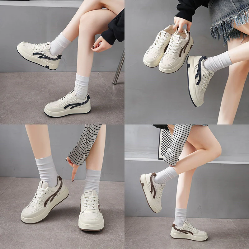 Damen Sportliche Sneaker mit erstklassiger Dämpfung und modernem Design Heidi Mode - Image 3
