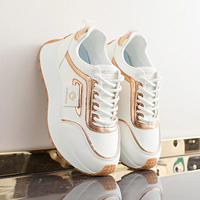 Damen Sportliche Sneaker mit futuristischem Design und gepolstertem Komfort Heidi Mode - Image 2