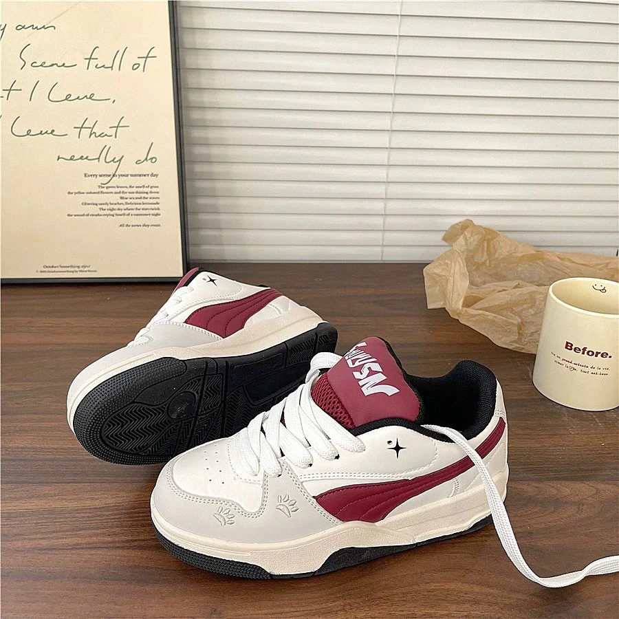 Damen Sportliche Sneaker mit hochwertigem Obermaterial und gepolsterter Innensohle Heidi Mode - Image 2