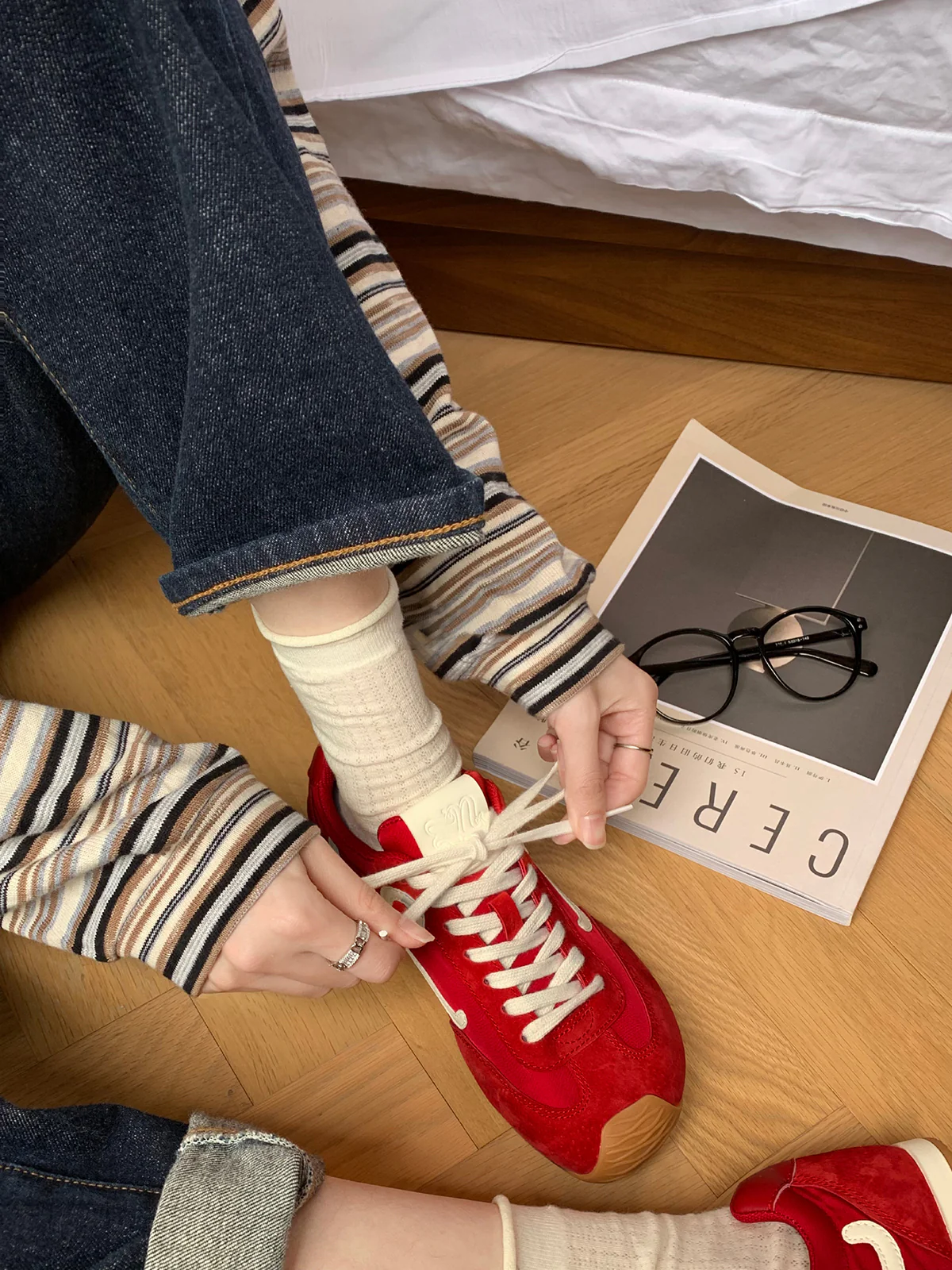 Damen sportliche Sneaker mit innovativem Dämpfungssystem und atmungsaktiver Obermaterialkombination Heidi Mode - Image 6