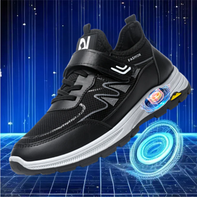 Damen Sportliche Sneaker mit innovativem Klettverschluss und atmungsaktiver Mesh-Oberfläche Heidi Mode - Image 2