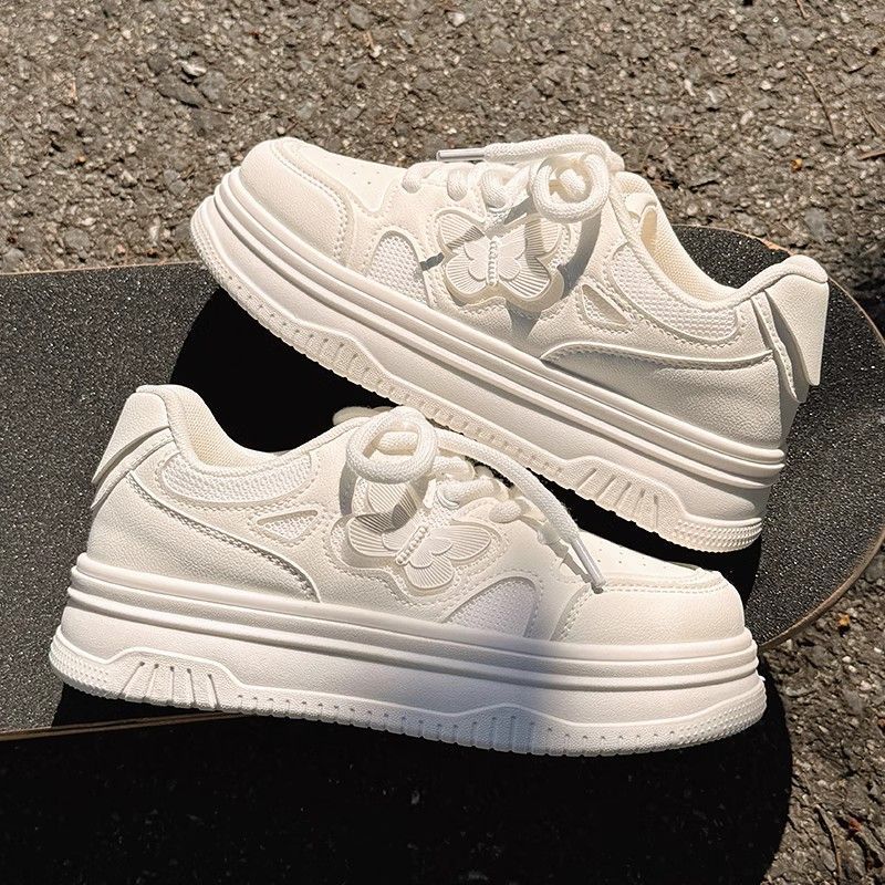 Damen Sportliche Sneaker mit luftdurchlässigem Obermaterial und stabiler Plateausohle Heidi Mode - Image 4