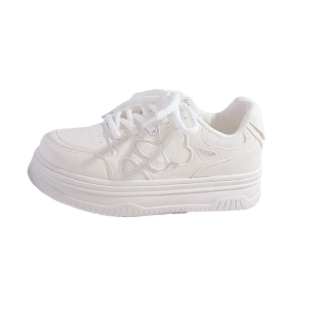 Damen Sportliche Sneaker mit luftdurchlässigem Obermaterial und stabiler Plateausohle Heidi Mode - Image 5