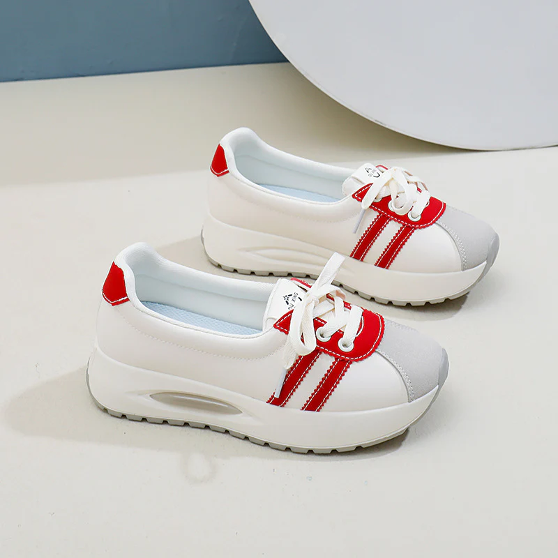 Damen Sportliche Sneaker mit luftpolsternder Sohle Heidi Mode - Image 3