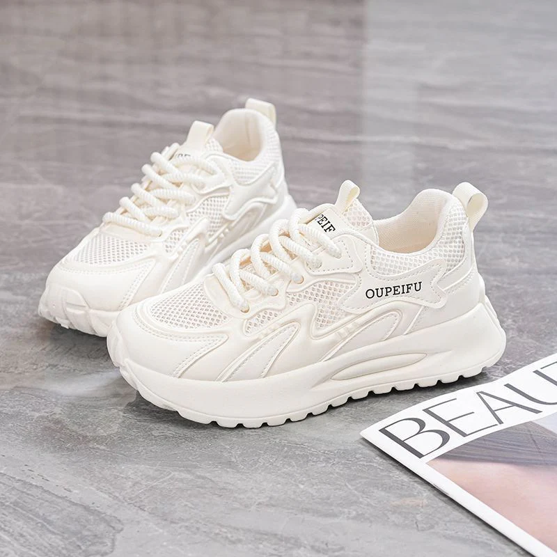 Damen Sportliche Sneaker mit modernem Design und atmungsaktiver Mesh-Oberfläche Heidi Mode - Image 7