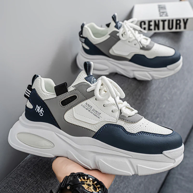 Damen Sportliche Sneaker mit modernem grafischen Muster und atmungsaktiver Sohle Heidi Mode - Image 4