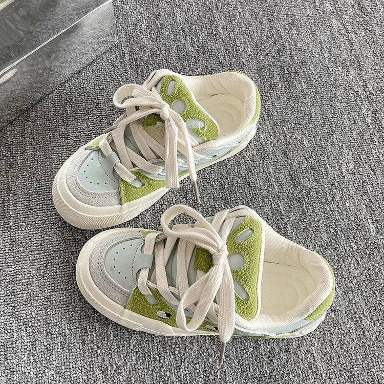 Damen Sportliche Sneaker mit modernen Akzenten und bequemer Dämpfung Heidi Mode - Image 3