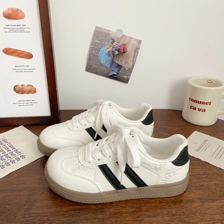 Damen Sportliche Sneaker mit moderner Linienführung und atmungsaktiver Sohle Heidi Mode - Image 3