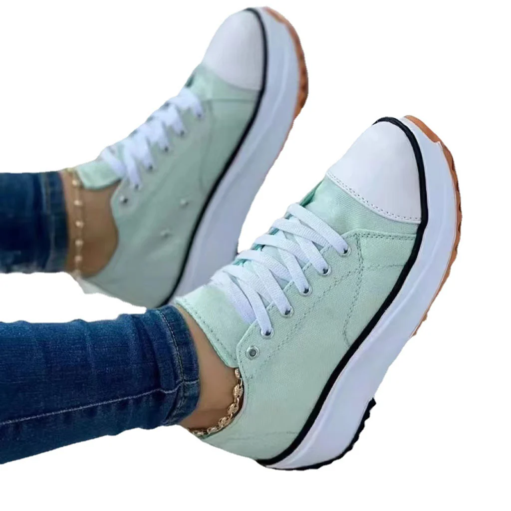 Damen Sportliche Sneaker mit modischem Obermaterial und rutschfester Sohle Heidi Mode - Image 5