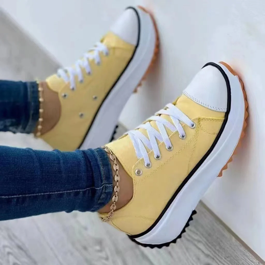 Damen Sportliche Sneaker mit modischem Obermaterial und rutschfester Sohle Heidi Mode - Image 6