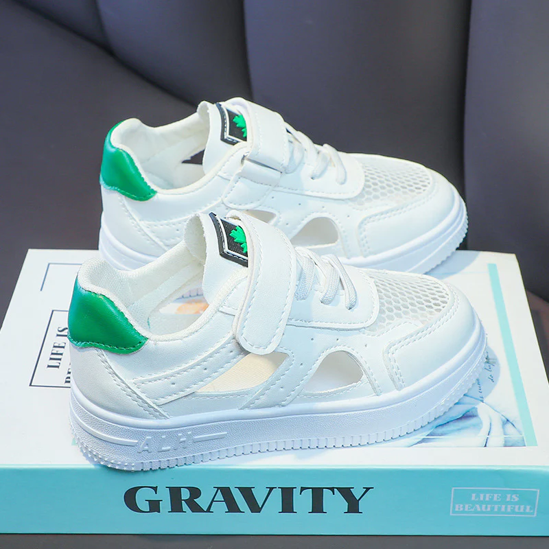 Damen sportliche Sneaker mit praktischem Klettverschluss und atmungsaktiver Mesh-Oberfläche Heidi Mode - Image 6
