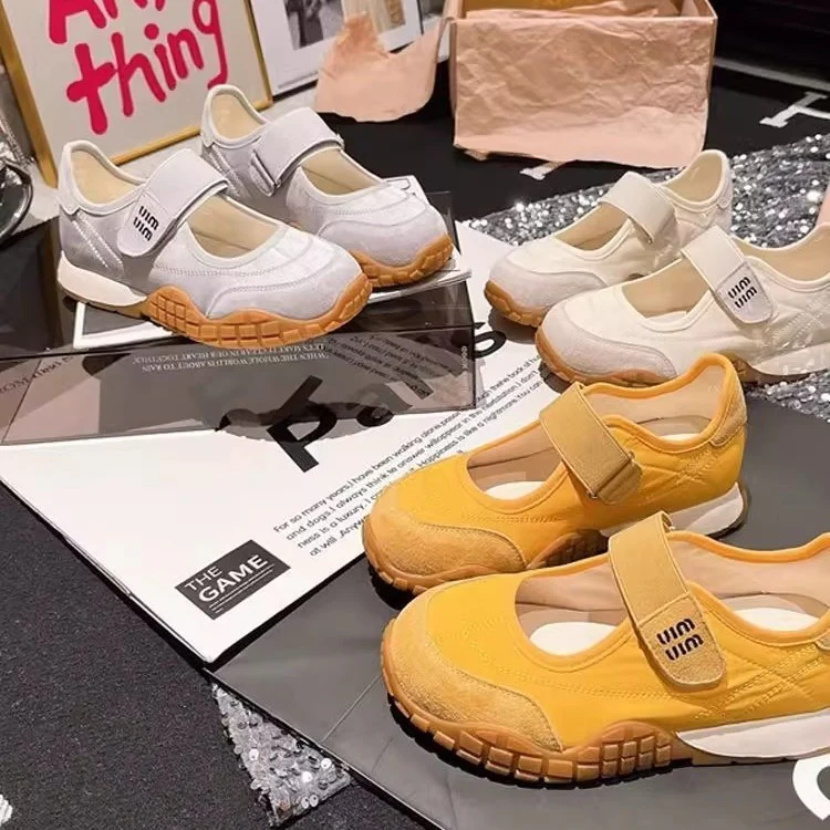 Damen Sportliche Sneaker mit praktischem Klettverschluss und bequemer Sohle Heidi Mode - Image 2