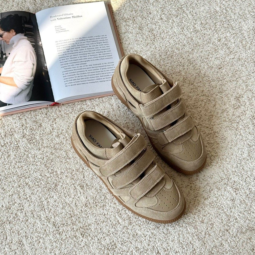Damen Sportliche Sneaker mit praktischem Klettverschlusssystem Heidi Mode - Image 6