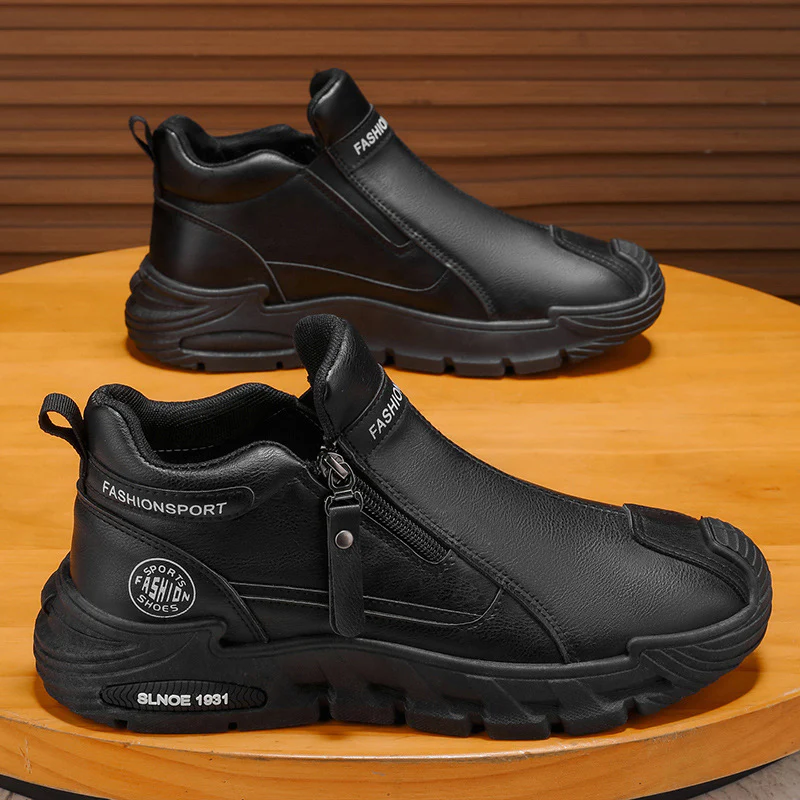 Damen Sportliche Sneaker mit praktischer Reißverschlussöffnung und stoßdämpfender Sohle Heidi Mode - Image 6