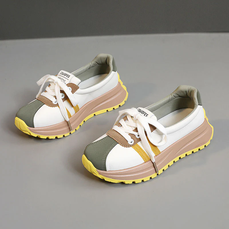 Damen Sportliche Sneaker mit reflektierenden Details und dämpfender Laufsohle Heidi Mode - Image 7