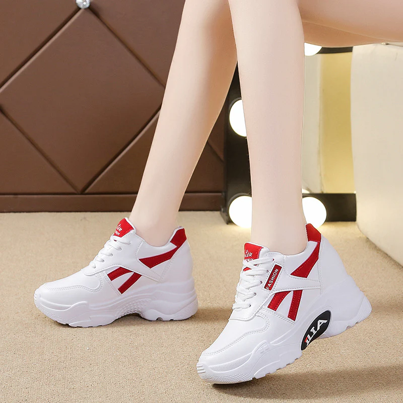 Damen Sportliche Sneaker mit robustem Obermaterial und innovativer Dämpfungstechnologie Heidi Mode - Image 2