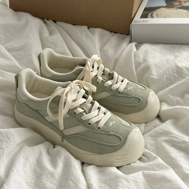 Damen Sportliche Sneaker mit robustem Profil und atmungsaktiver Obermaterial Heidi Mode - Image 3