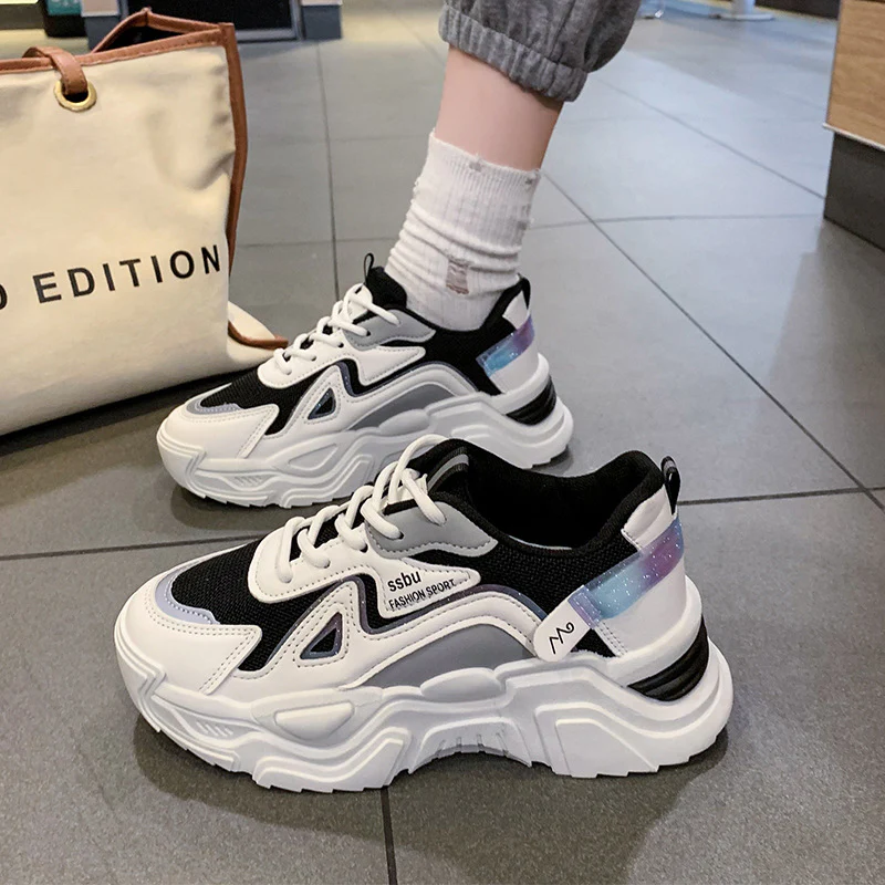 Damen Sportliche Sneaker mit rutschfester Sohle und atmungsaktivem Material Heidi Mode - Image 7