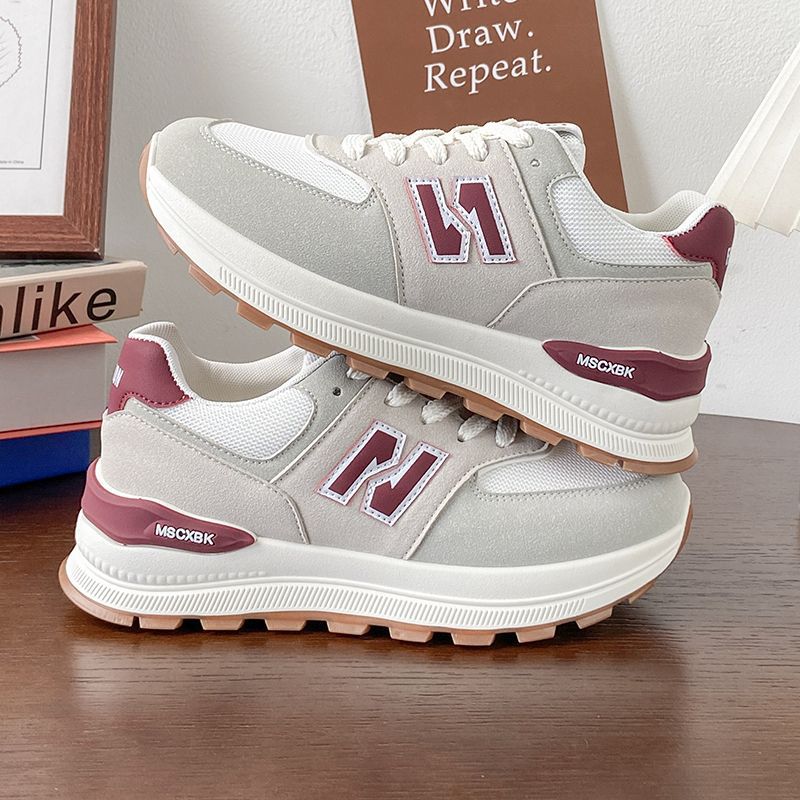 Damen Sportliche Sneaker mit strickbarem Kragen und bequemer Dämpfung Heidi Mode - Image 3