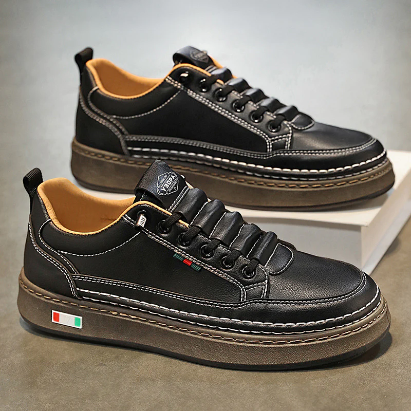 Damen Sportliche Sneaker mit strukturiertem Obermaterial und bequemer Sohle Heidi Mode - Image 6