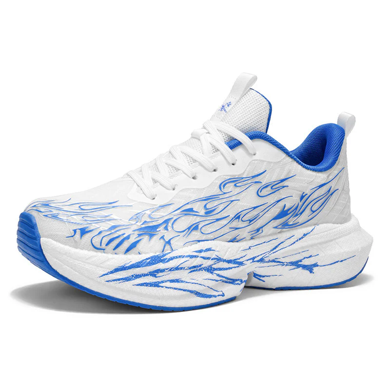 Damen Sportliche Sneaker mit stylishem Flame-Design und atmungsaktiver Mesh-Oberfläche Heidi Mode - Image 7