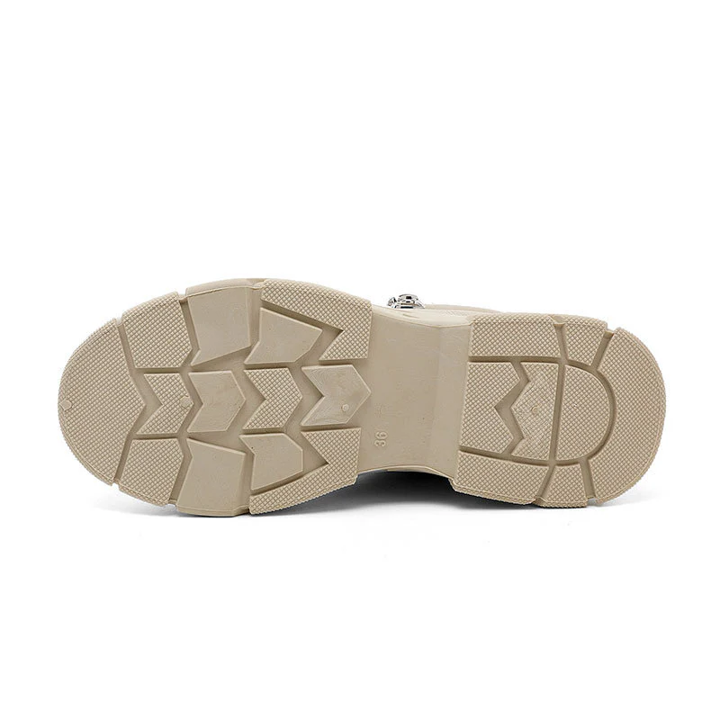 Damen Sportliche Sneaker mit trendiger Reißverschluss-Applikation und komfortabler Sohle Heidi Mode - Image 4