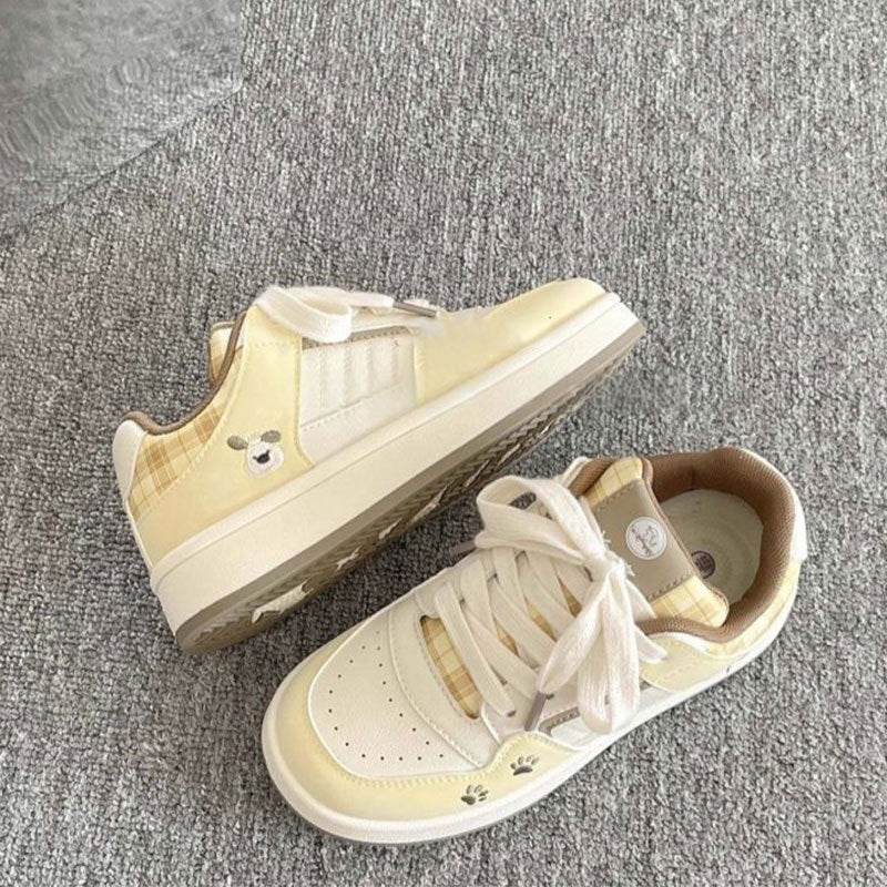 Damen Sportliche Sneaker mit verspieltem Tierdesign Heidi Mode - Image 4