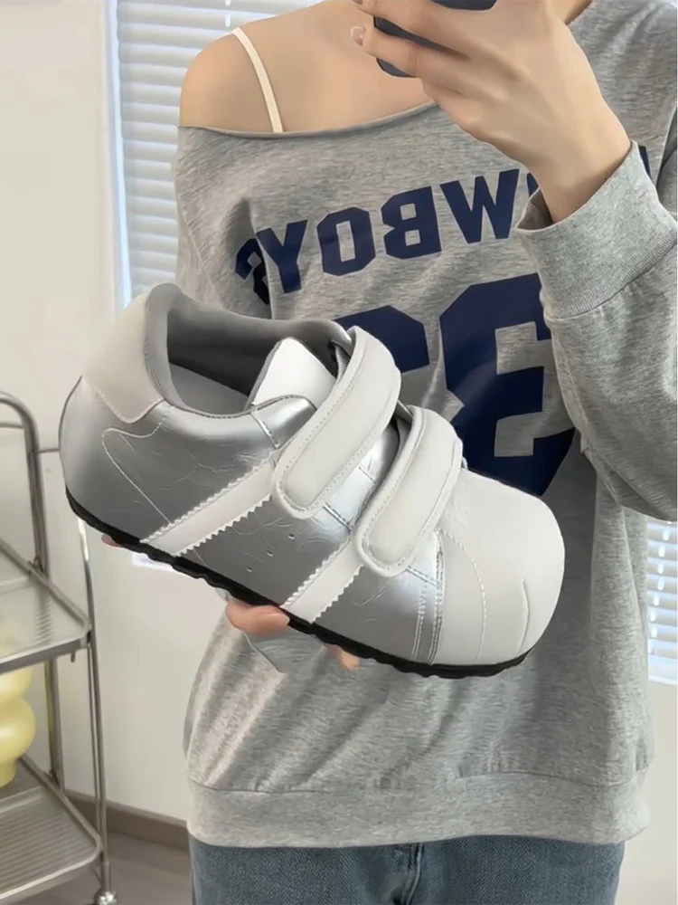 Damen Sportliche Sneaker mit verstellbarem Klettverschluss und gepolsterter Innensohle Heidi Mode - Image 6