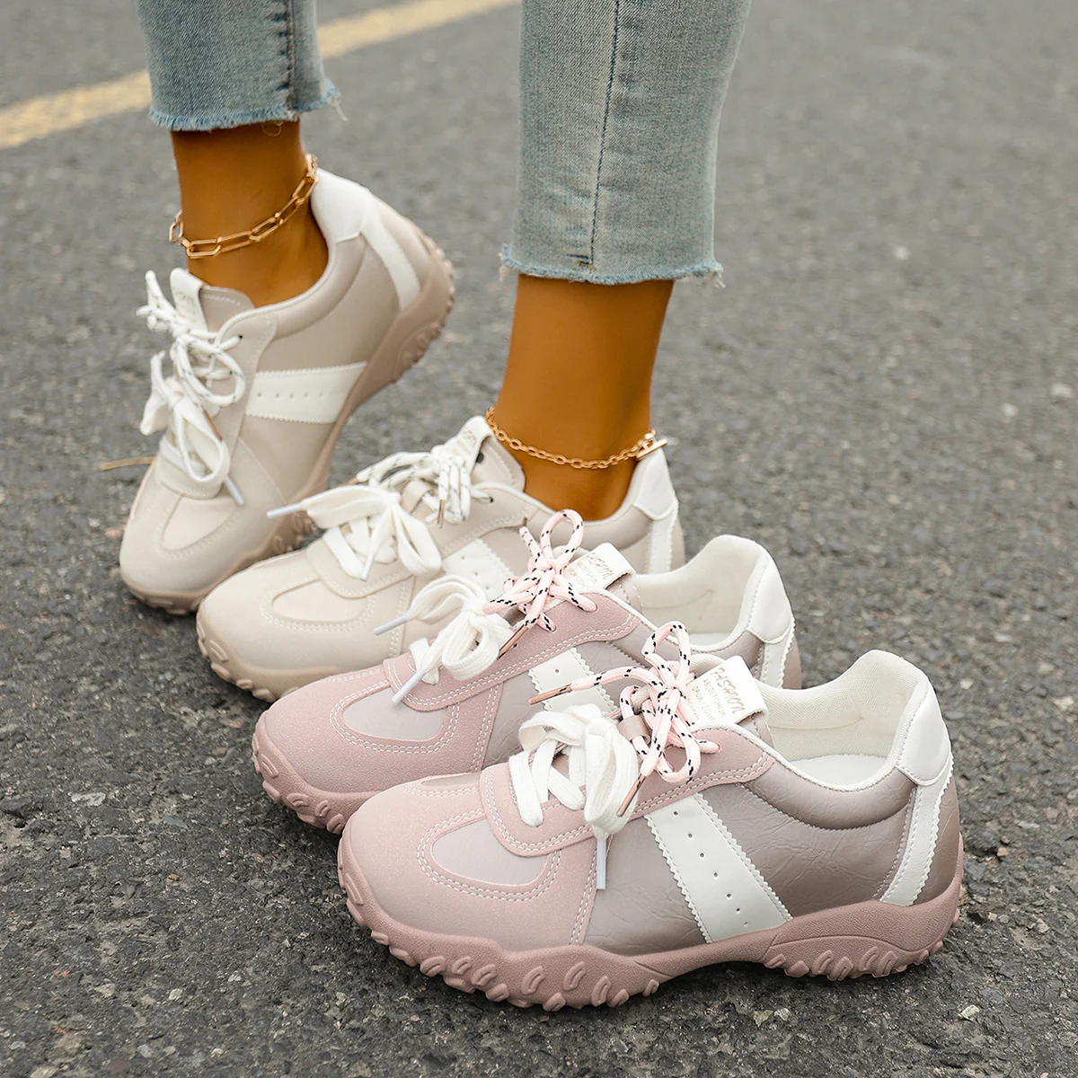 Damen Sportliche Sneakers Heidi Mode - Image 2