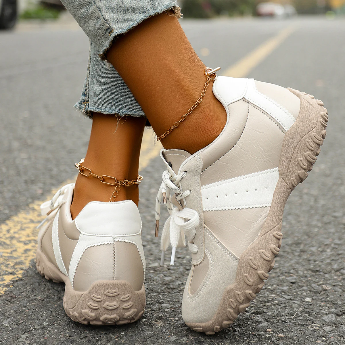Damen Sportliche Sneakers Heidi Mode - Image 3