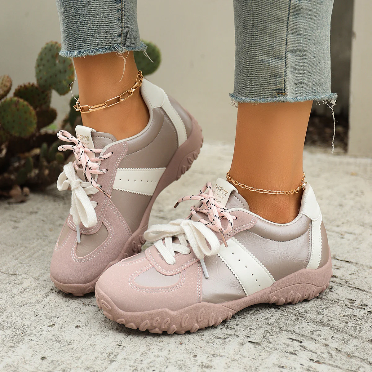 Damen Sportliche Sneakers Heidi Mode - Image 6