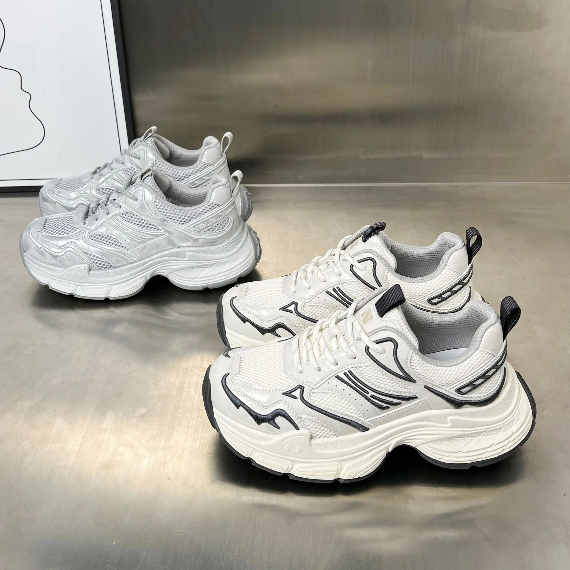 Damen Sportliche Sneakers Heidi Mode - Image 3