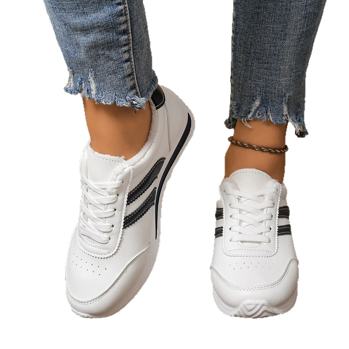 Damen Sportliche Sneakers im Retro-Design mit komfortabler Dämpfung Heidi Mode - Image 5