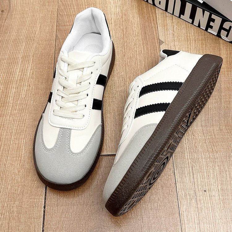 Damen Sportliche Sneakers im Retro-Stil mit strapazierfähigem Obermaterial und rutschfester Sohle Heidi Mode - Image 4