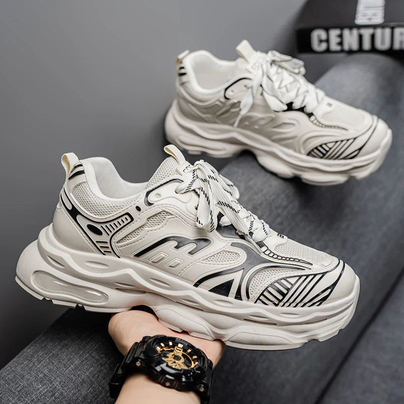 Damen Sportliche Sneakers mit atmungsaktivem Mesh-Obermaterial und dämpfendem Sohlenprofil Heidi Mode - Image 4