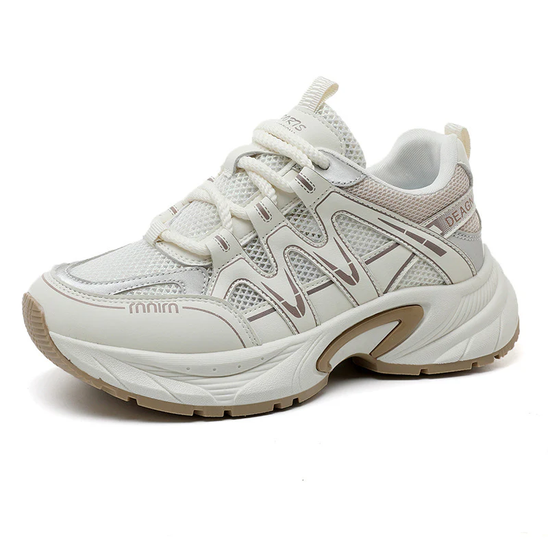 Damen Sportliche Sneakers mit atmungsaktivem Mesh-Obermaterial und dämpfender Laufsohle Heidi Mode - Image 5