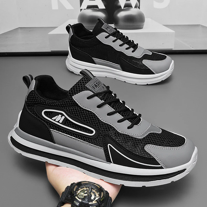 Damen Sportliche Sneakers mit atmungsaktivem Mesh-Obermaterial und dämpfender Sohle Heidi Mode - Image 7