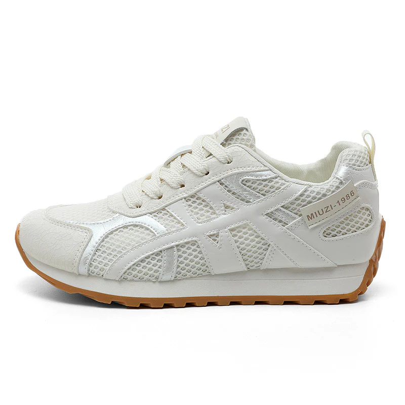 Damen Sportliche Sneakers mit atmungsaktivem Mesh-Obermaterial und dynamischer Dämpfung Heidi Mode - Image 5
