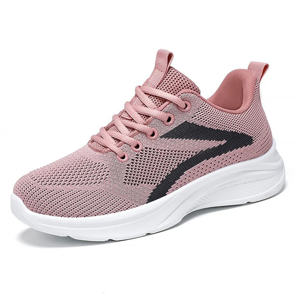 Damen Sportliche Sneakers mit atmungsaktivem Mesh-Obermaterial und elastischer Sohle Heidi Mode - Image 3