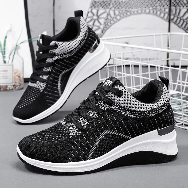 Damen Sportliche Sneakers mit atmungsaktivem Mesh-Obermaterial und ergonomischer Dämpfung Heidi Mode - Image 2