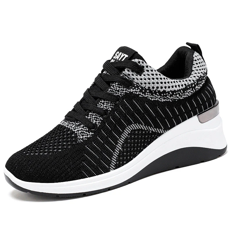 Damen Sportliche Sneakers mit atmungsaktivem Mesh-Obermaterial und ergonomischer Dämpfung Heidi Mode - Image 5