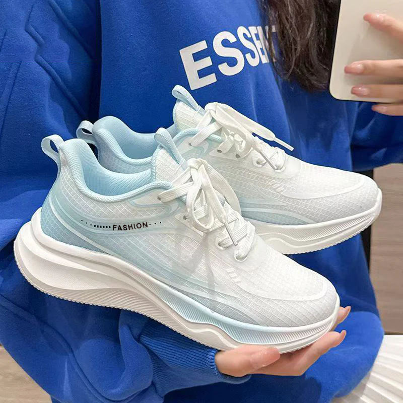 Damen Sportliche Sneakers mit atmungsaktivem Mesh-Obermaterial und ergonomischer Dämpfung Heidi Mode - Image 6