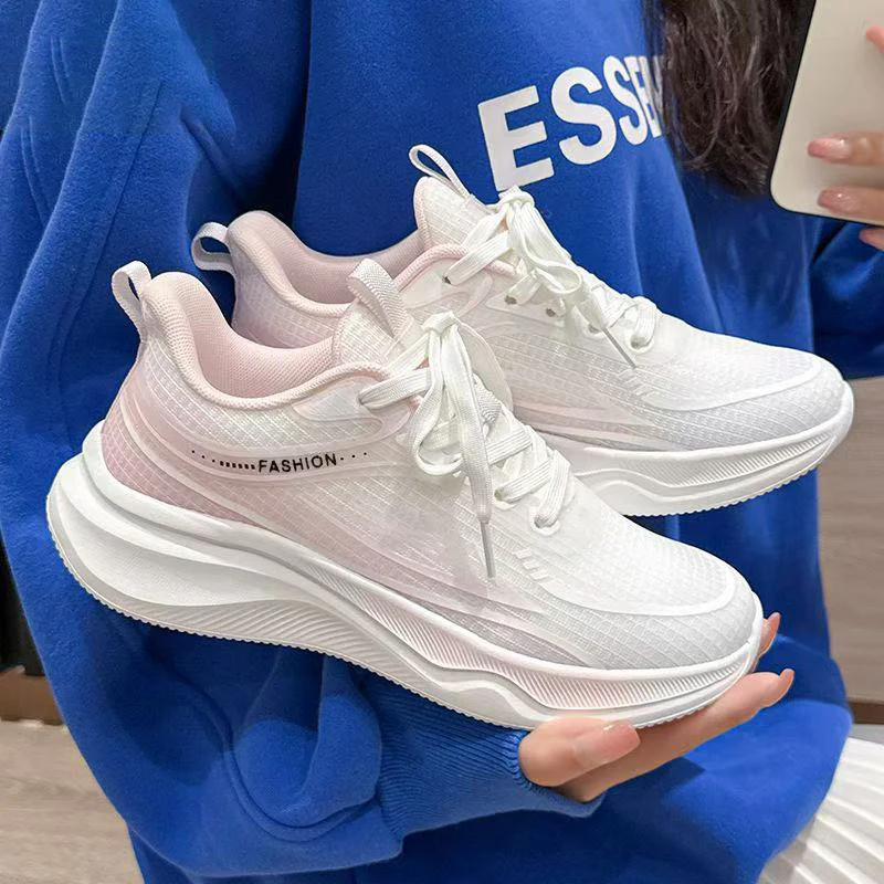 Damen Sportliche Sneakers mit atmungsaktivem Mesh-Obermaterial und ergonomischer Dämpfung Heidi Mode - Image 7
