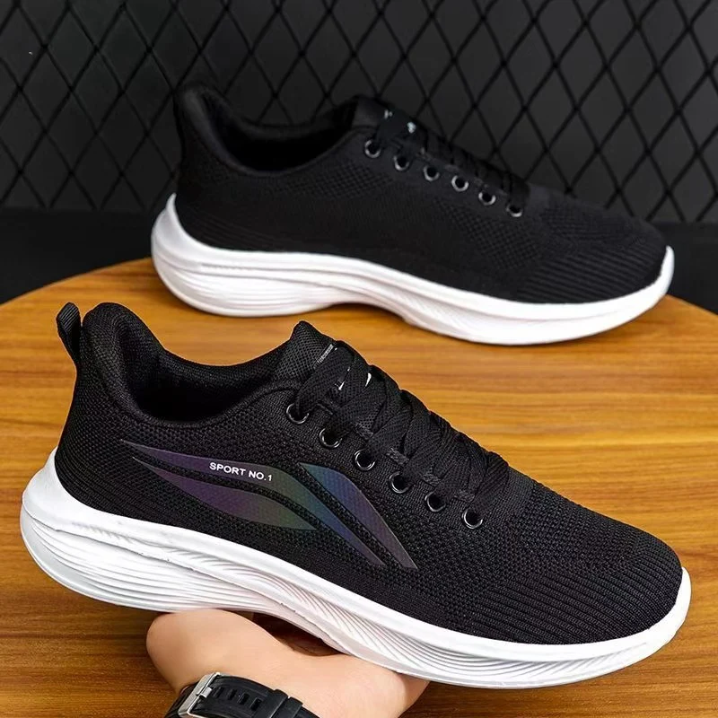 Damen Sportliche Sneakers mit atmungsaktivem Mesh-Obermaterial und flexiblem Design Heidi Mode