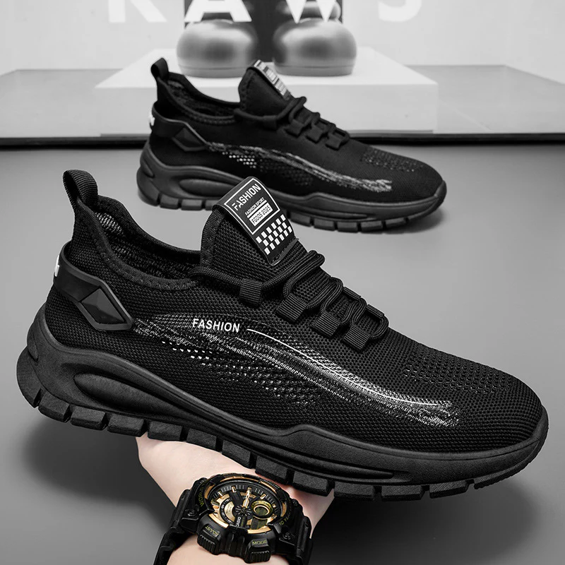 Damen Sportliche Sneakers mit atmungsaktivem Mesh-Obermaterial und flexiblem Sohlenprofil Heidi Mode - Image 4