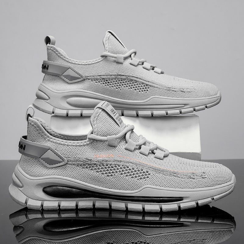 Damen Sportliche Sneakers mit atmungsaktivem Mesh-Obermaterial und flexiblem Sohlenprofil Heidi Mode - Image 6