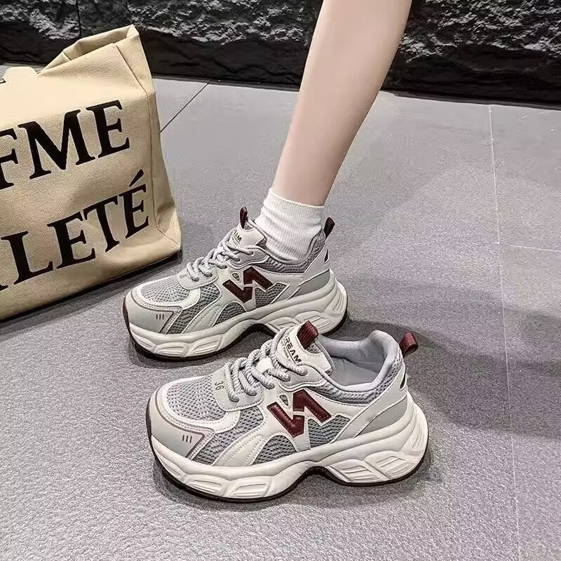 Damen Sportliche Sneakers mit atmungsaktivem Mesh-Obermaterial und flexibler Dämpfung Heidi Mode - Image 7