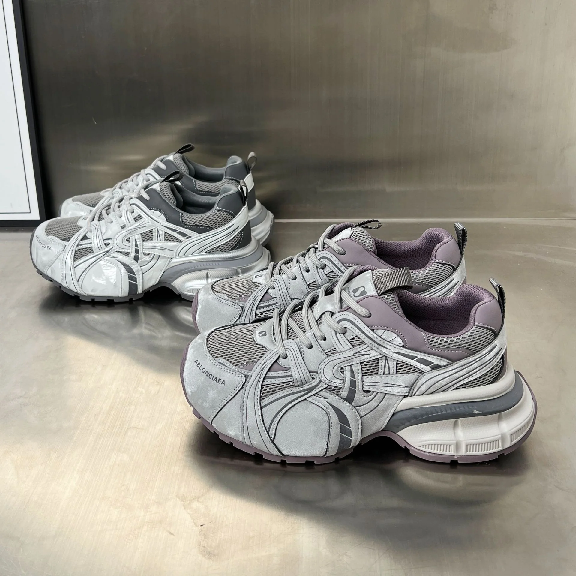 Damen Sportliche Sneakers mit atmungsaktivem Mesh-Obermaterial und innovativem Dämpfungssystem Heidi Mode - Image 3