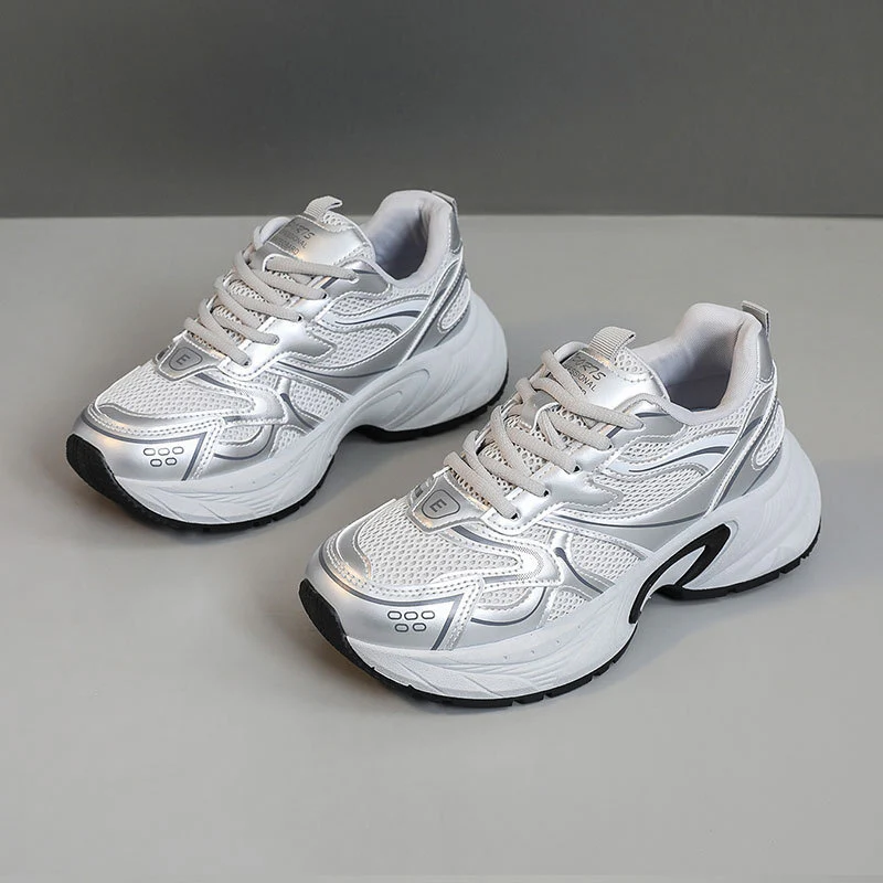 Damen Sportliche Sneakers mit atmungsaktivem Mesh-Obermaterial und innovativer Dämpfung Heidi Mode - Image 6
