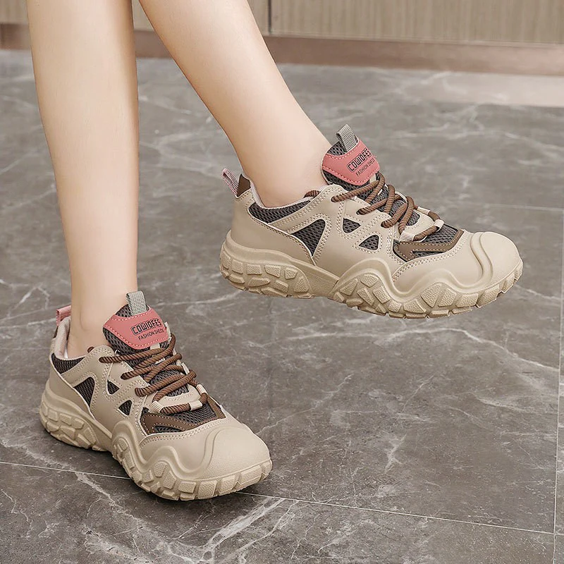 Damen Sportliche Sneakers mit atmungsaktivem Mesh-Obermaterial und komfortabler dämpfender Sohle Heidi Mode - Image 2